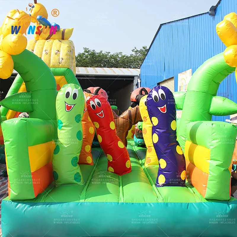 Inflatable Obstacle Course with U structure