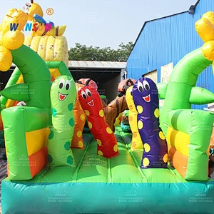 Inflatable Obstacle Course with U structure