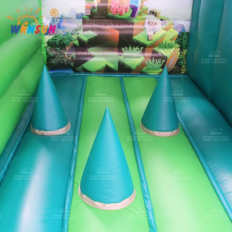 Minecraft Theme Inflatable Bounce House