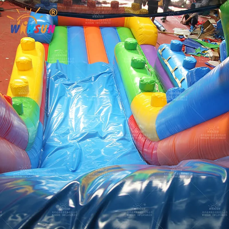 Inflatable Lego Slide