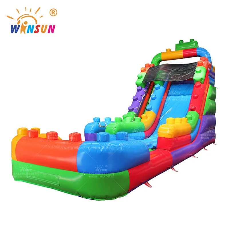 Inflatable Lego Slide