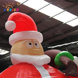 Inflatable Santa Bounce House