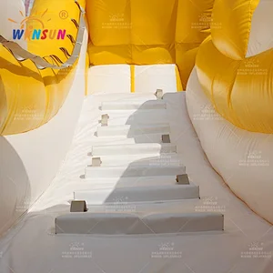 Smile Emoji Theme Inflatable Water Slide