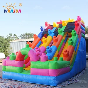 Lego Inflatable Dry Slide