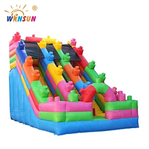 Lego Inflatable Dry Slide