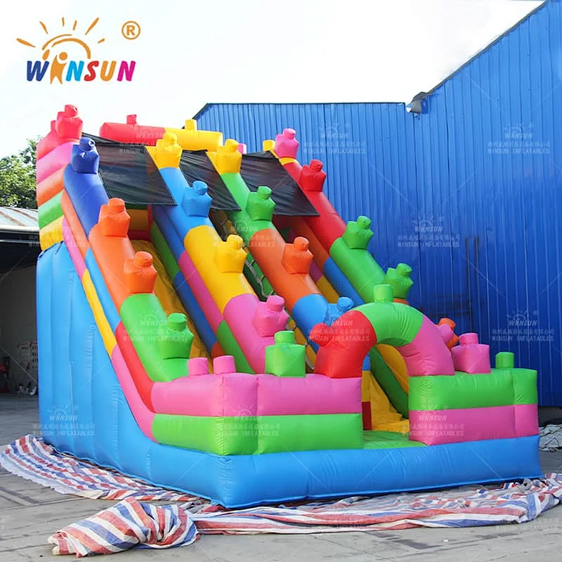 Lego Inflatable Dry Slide