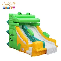 Crododile Inflatable Water Slide