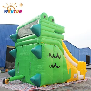 Crododile Inflatable Water Slide