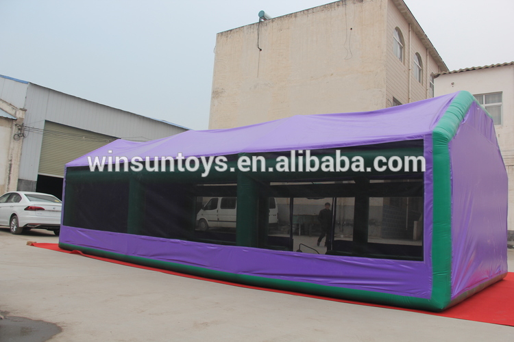 inflatable shooting gallery