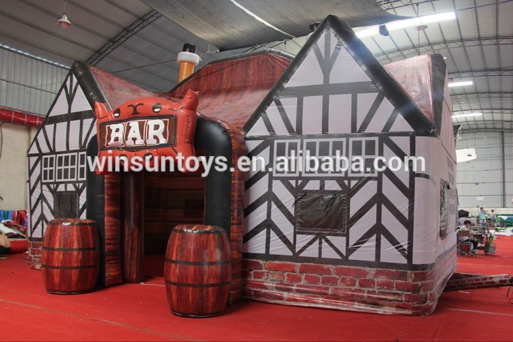 Hot Outdoor Party Tent House Inflatable Bar