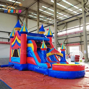 Carnival 5_IN_1 Inflatable Combo with pool