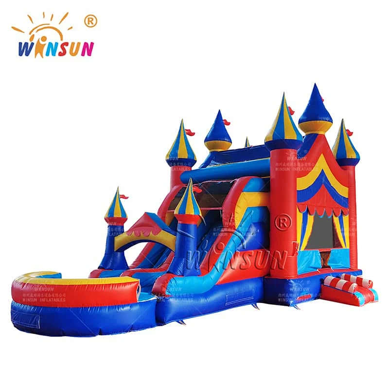Carnival 5_IN_1 Inflatable Combo with pool