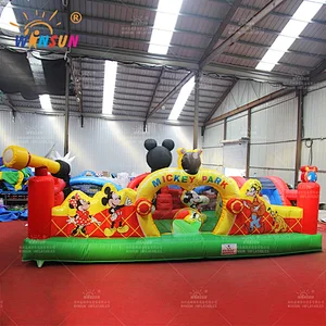 Giant inflatable Mickey Bouncy House