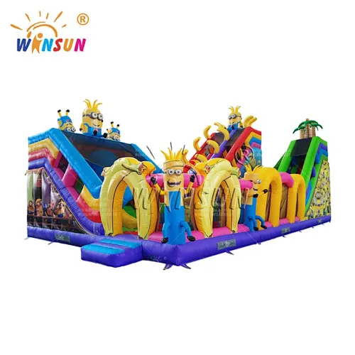 Custom Minions Inflatable Funland