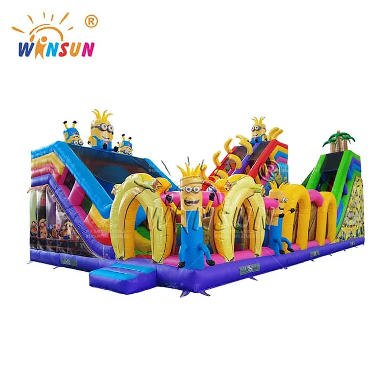 Custom Minions Inflatable Funland