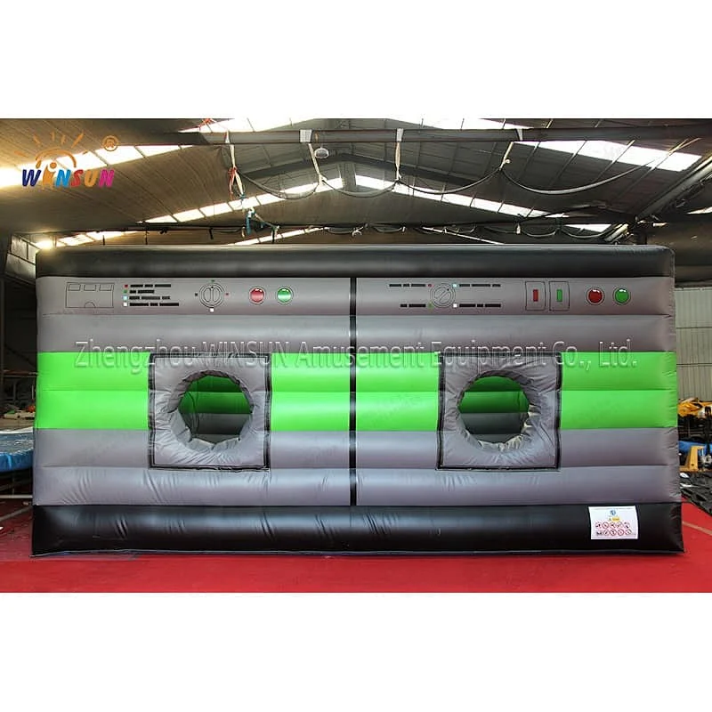 Washing machine inflatable bouncer