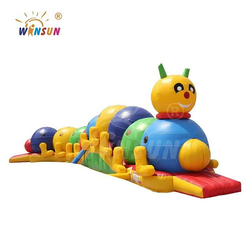 Inflatable Worm Tunnel