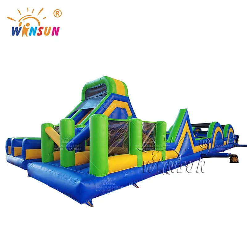 Giant Warrior Race Inflatable Obstacle Course
