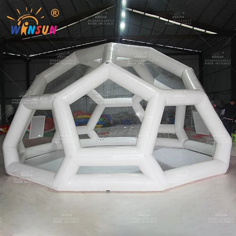 Airtight Inflatable Transparent Buuble Tent