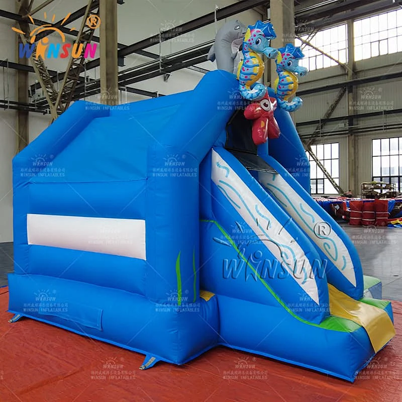 Inflatable Jumping Castle with Slide popular design