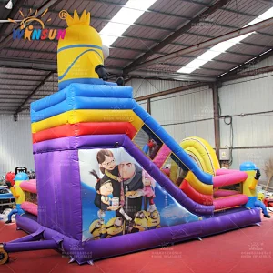 Minions Inflatable Combo bouncer slide