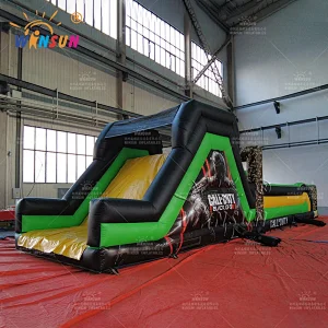Commercial Inflatable Obstacle Course Game Theme