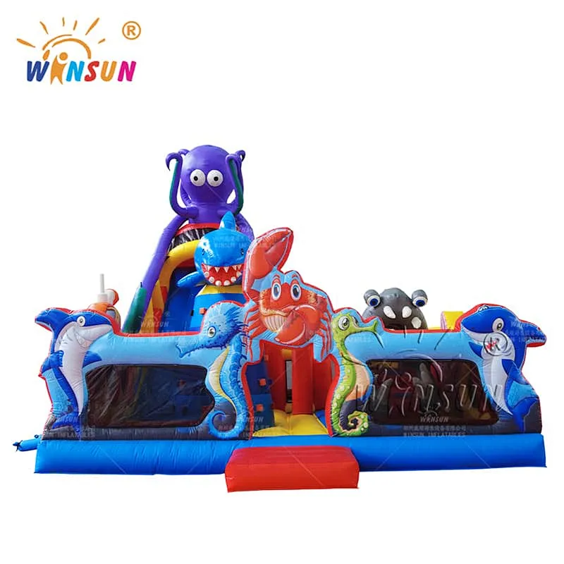 Inflatable Funland Sea Animals Theme