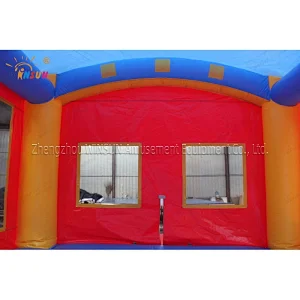3-in-1 water slide with jumping castle