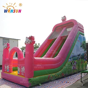 Hello-kitty Inflatable Slide