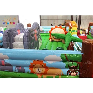 Inflatable Zoo bouncer