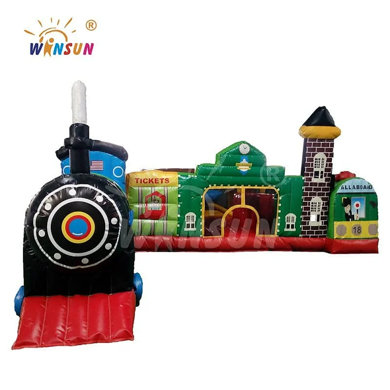 Inflatable Express Train Station