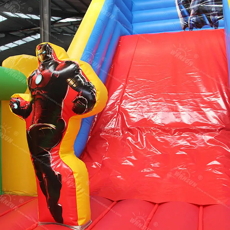 The Avengers Inflatable slide