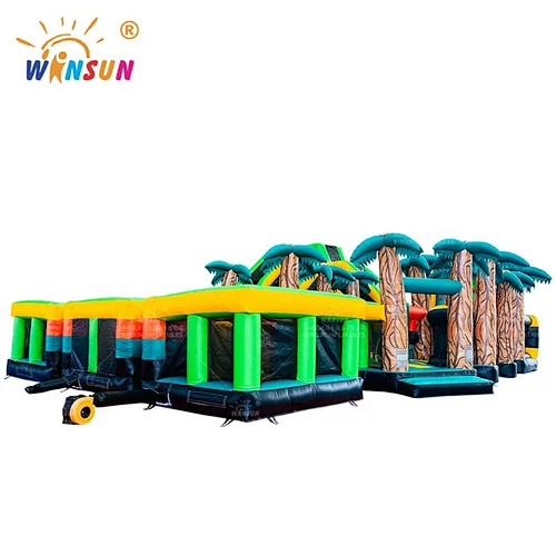 Inflatable Playground Giant Jungle Theme