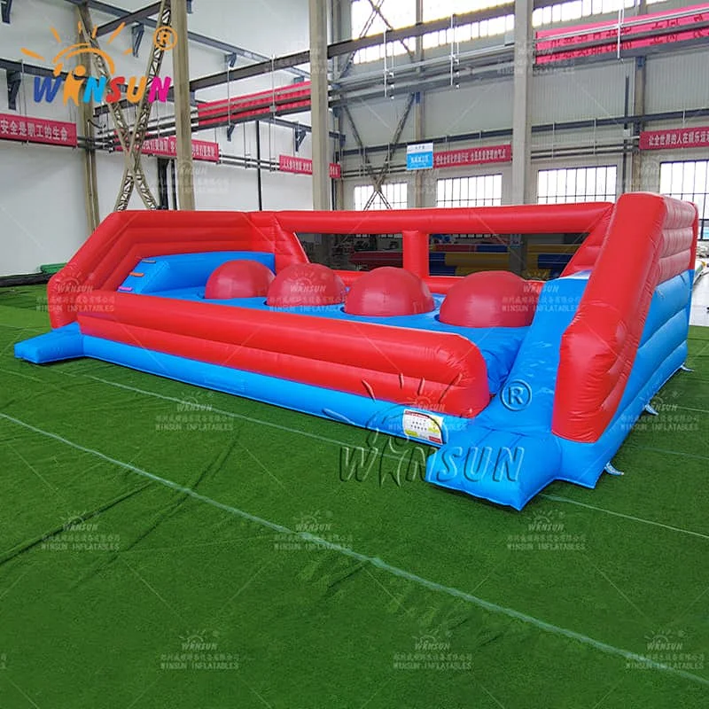 Extreme Ball Run Inflatable Wipeout Game