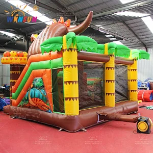 Dino Park Inflatable Combo