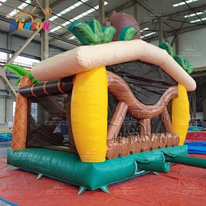Inflatable Bounce House Monkey Theme