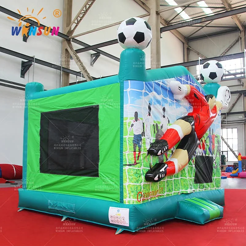 Inflatable Moonwalk Soccer Theme