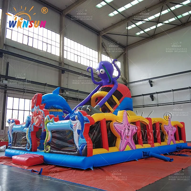Inflatable Funland Sea Animals Theme