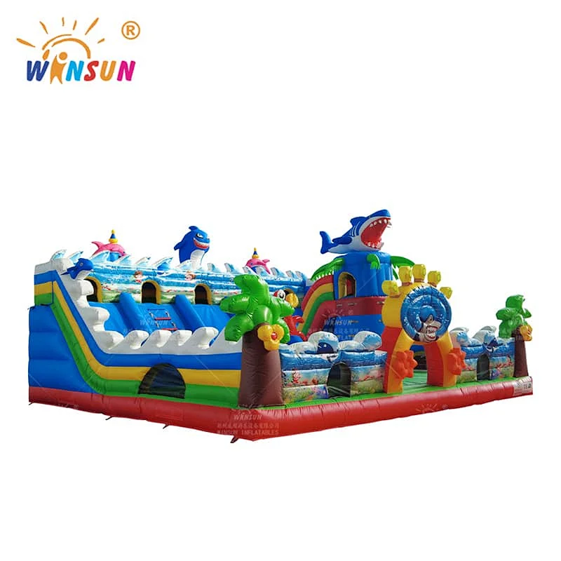 Giant Inflatable Funland Ocean World Theme
