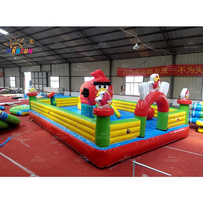 Inflatable Jumping Ground Angry Birds Theme
