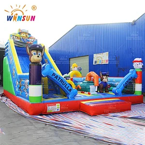 Giant Inflatable Paw Patrol Playground