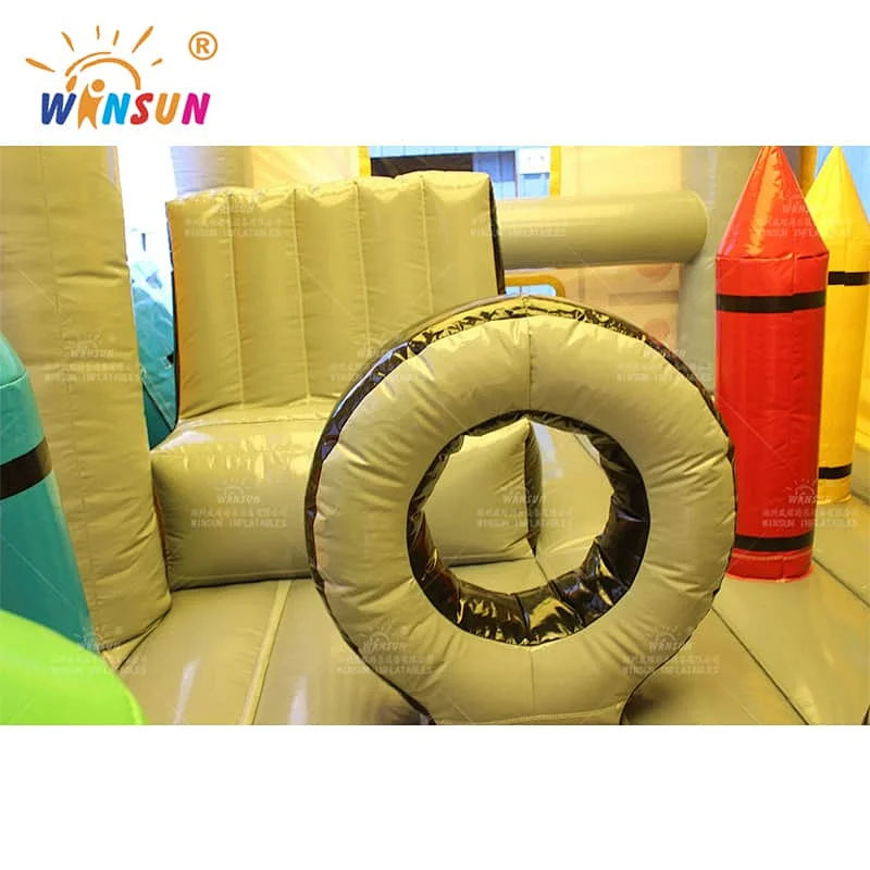 Inflatable School Bus Combo