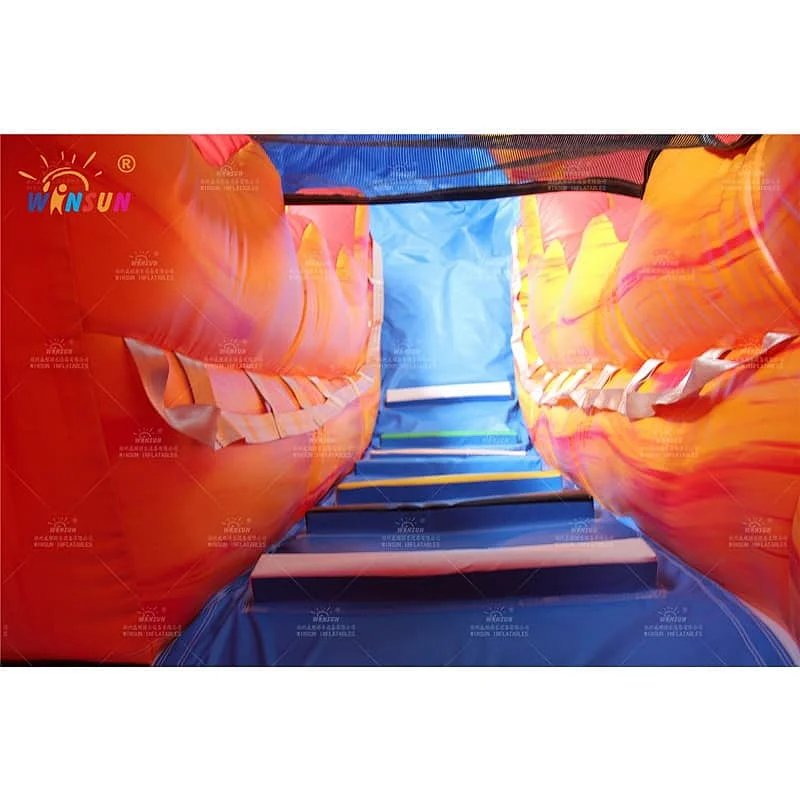 Lava Inflatable water slide