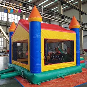 Custom Inflatable Bounce House with Slide Commercial Use
