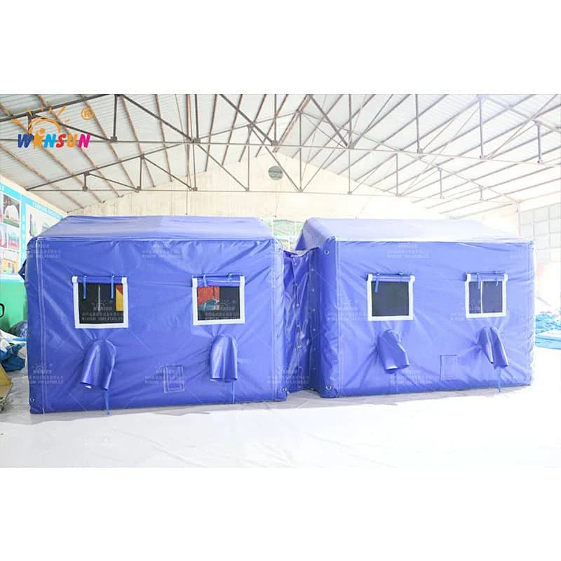 Airtight Tent with Water Bags