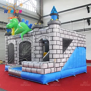 Inflatable Jumping Castle Dino Combo