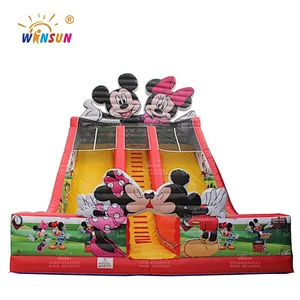 Giant Mickey Mouse slide