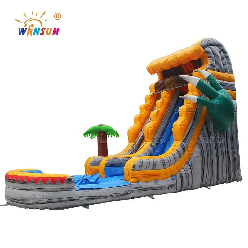 Dinosaur Claw inflatable water slide