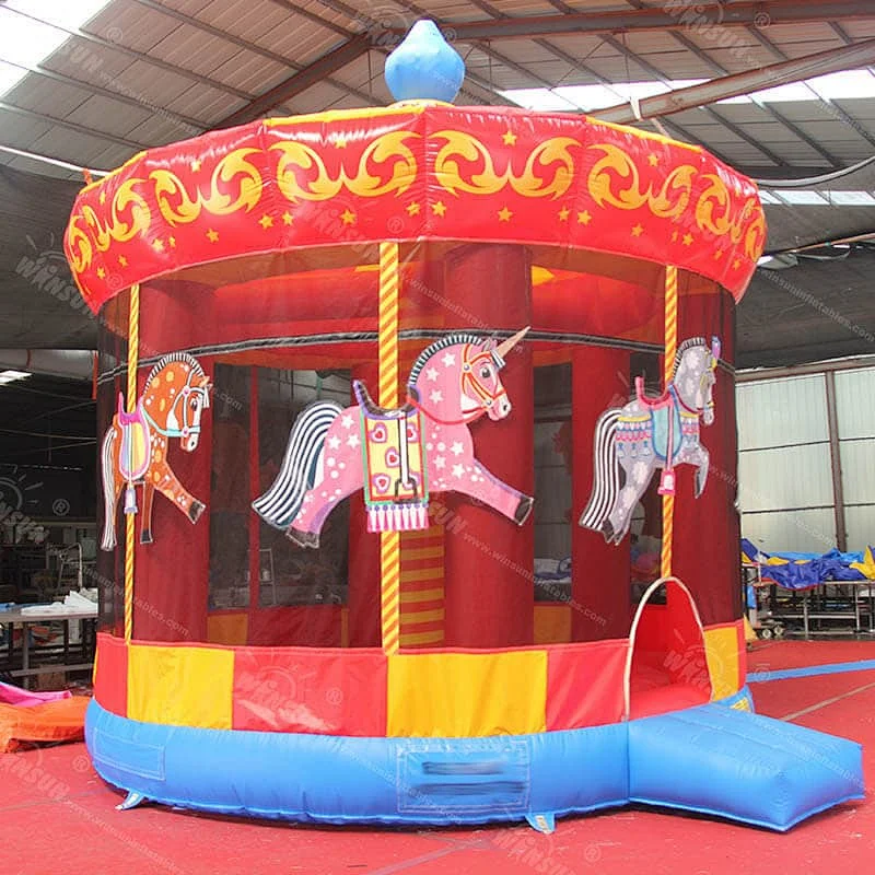 Carousel Jumping Castle