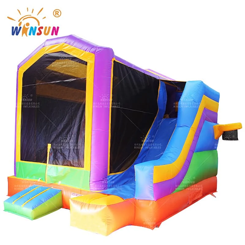Inflatable Moonwalk With Slide